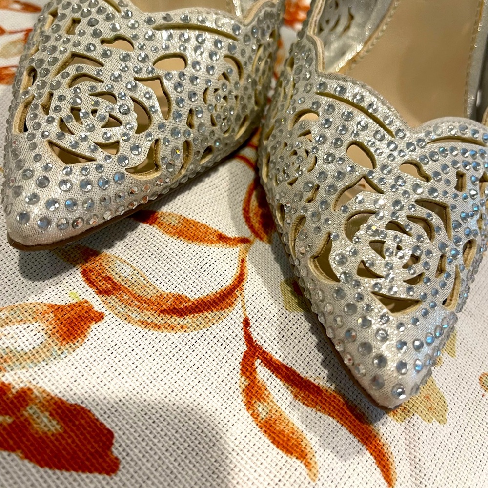 Betsy Johnson Embellished heels